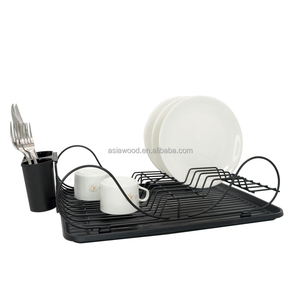 Para cocina Estantes para platos de alambre cromado Escurridor de platos Estante para platos - Product Image 4