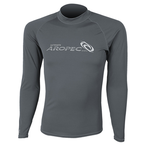 Aropec alta calidad hombres manga larga Rash Guard poliéster/Spandex Material compresión Surf deportes gimnasio equipo MMA verano - Product Image 4