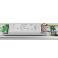 Plafonnier LED 5FT 1500mm IP66 avec capteurs de mouvement et micro-ondes, dimmable, pour usage agricole, certifié SAA CE RoHS