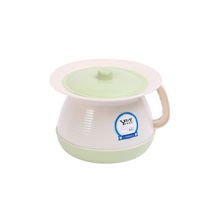 Urinario portátil con tapa, escupidera de plástico para adultos y mujeres embarazadas, equipo de seguridad para el baño en el hogar, uso nocturno - Product Image 3