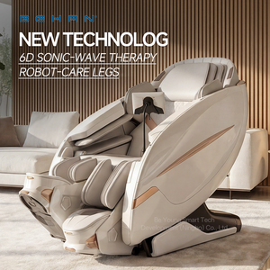 Видеообзор для проверки деталей - Новейшее массажное кресло 8D Robot Care: роскошное, усовершенствованное, для комфортного массажа ног, с функциями сидения и лежания - Product Image 5