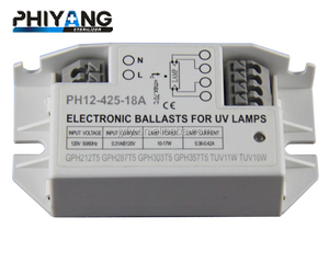 Balastros Electrónicos para Lámparas UV de 4W-800W, Serie PH12/PH11/PL11/PL1/PH2/PH8, para Lámparas UV de Agua - Product Image 1