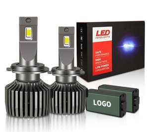Faros Delanteros LED para Automóvil Modelo Popular G4 17000LM H1 H4 H7 H11 E46 360 Grados D1S D2S D3S D4S F10 Ip65 Resistentes al Agua para Toyota Nissan - Product Image 1