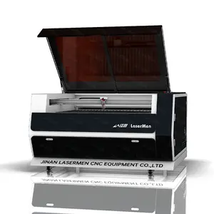 Mesin Pengukir Laser Co2 Nomor Sasis Kendaraan Batu Universal untuk 1390 Akrilik dengan Meja Putar