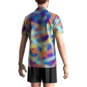 Camiseta Polo Negra de Secado Rápido con Botones, Camiseta Deportiva para Niños, Camisetas Polo Lisas para Golf - Product Image 6