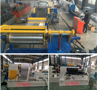 Ligne de refente de tôle d'acier Machine de découpe de bobine de tôle coupe automatique aux lignes de longueur