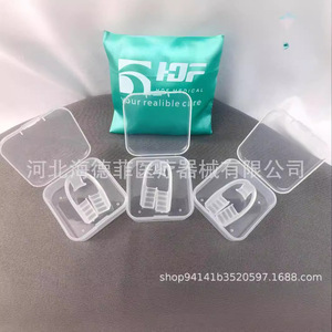 Boîte de protection buccale en plastique HDF Medical Teeth Grinding Kit pour adultes avec étui de rangement - Product Image 4