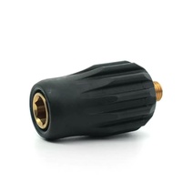 Adaptateur de lance à mousse pour pistolet à eau haute pression en cuivre G1/4