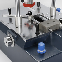 Machine de menuiserie de bureau assemblée pour le collage pneumatique de cadres d'angle, facile à utiliser, garantie 1 an