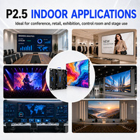 Pantalla LED para Iglesia R&E, P4 P2.5, Pantalla de Video de Alquiler para Exteriores, Resistente al Agua, Alta Resolución, Fondo de Altar para Eventos