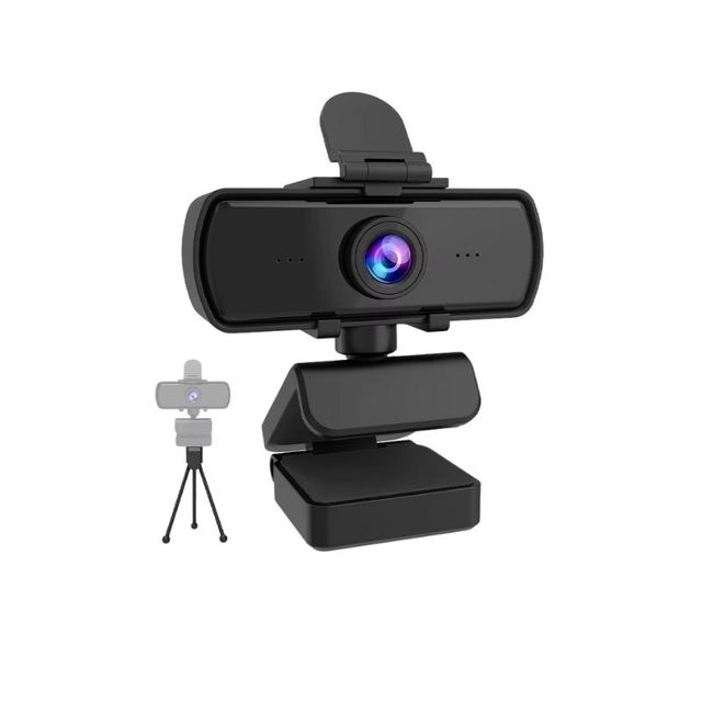 1440p Full HD PC Webcam with Microphone, Tripod, for USB Desktop & Laptop,Live Streaming Webcam for Video Calling