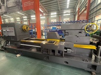 Tour CNC horizontal robuste à grande alésage de broche, grande taille, modèle CK61100E, avec commande Fanuc, lit plat, 220V 380V 430V