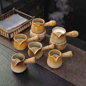 <span class=keywords><strong>กา</strong></span>ต้มน้ำไฟฟ้าเซรามิกพร้อมเตาอบเคลือบสีสำหรับชงชาและชานม ป้องกันการไหม้แห้ง - Product Image 1