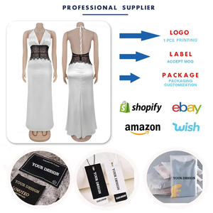 Vestidos de Noche Elegantes para Mujer, Vestidos Largos Sexys con Encaje, Escote en V, Espalda Descubierta, Vestido de Fiesta Maxi, Vestidos Formales de Graduación para Mujer - Product Image 3