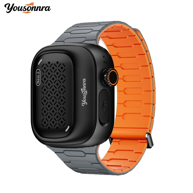 Yousonnra Clip On Wearable Blue tooth Speaker Magnetic Attachment 20H Playtime IP69K Waterproof For Belt Loop