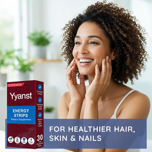 Tiras Orales de Biotina y Vitamina B12 Totalmente Naturales OEM/ODM para la Salud del Cabello, Piel, Uñas y Corazón en Adultos - Empaque Personalizado - Product Image 3