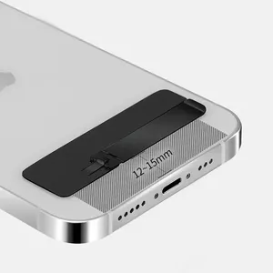 Siêu mỏng kim loại điện thoại trở lại nhãn dán đứng, có thể gập lại vô hình hỗ trợ khung, dán Mini lười biếng người của máy tính để bàn - Product Image 3