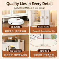 Armoire de rangement pliable multifonctionnelle en acier, résistante à la rouille, pour hôtel, maison, bureau - Vente en gros