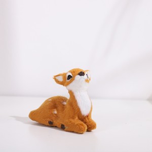 Simulación Animal Sika ciervo simulación alce modelo piel animales hogar tienda adornos decoración <span class=keywords><strong>de</strong></span> Navidad Accesorios - Product Image 6