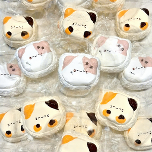 Jouet anti-stress rebondissant en forme de sandwich chaton mignon - Product Image 1
