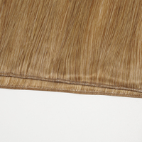 Stock américain Extensions de cheveux à double trame de génie Remy Cheveux chinois Extensions de cheveux humains vierges réels Couleur blonde sable