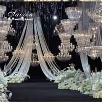 SX-CH237 Offre Spéciale lustres en cristal K9 bon marché pour le décor d'événement d'accessoires de mariage