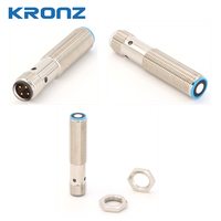 Sensor Jarak Ultrasonik KRONZ U12 RS485 Modbus-RTU Output 20-200mm Rentang Pengukuran Presisi Tinggi Sensor Level Tahan Air