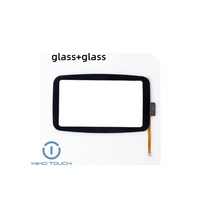 Écran tactile capacitif anti-reflet de 7 pouces avec protection anti-vandalisme et haute luminosité pour terminal en libre-service