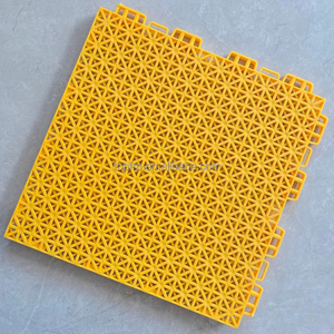 Outdoor Badminton Basketball Court <b>Flooring</b> Tiles Anti-Slip Interlocking <b>Plastic</b> Vinyl for School PP Modular Floor - Product Image 2