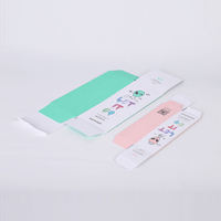 Carpeta de Papel Plegable Ecológica, Moderna y de Lujo para Cosméticos, con Diseño Impreso Personalizado para Productos de Cuidado de la Piel y Empaque de Regalos