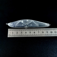 Leurre de pêche dur à motif dragon pour lancer longue distance, 9,5 cm, 21,4 g, vente en gros, corps de leurre vierge type crayon