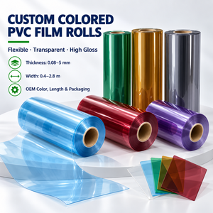 Rollo de Película de PVC Transparente, Lámina de Vinilo Flexible para Protección de Mesas y Muebles, Grosor de 0.08-5mm, Ancho de 0.4-2.8m - Product Image 5