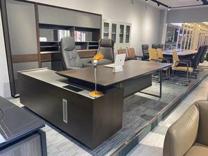 Mesa de oficina comercial de lujo de alta calidad, muebles de oficina de madera ejecutivos contemporáneos únicos - Product Image 2