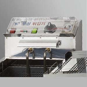 Friteuse électrique à réservoir unique, corps en acier thermolaqué, chauffage haute performance, grand réservoir d'huile, contrôle analogique facile du temps et de la température - Product Image 4