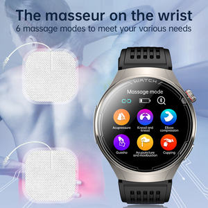 Montre connectée avec écran AMOLED de 1,85 pouce, répond aux appels, IP67, charge sans fil, suivi de la fréquence <span class=keywords><strong>cardiaque</strong></span>, de l'oxygène sanguin et du sommeil, unisexe, 5G - Product Image 4