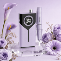 Machine à ongles électrique sans fil rechargeable 30000 tr/min, lime à ongles portable pour salon et usage domestique