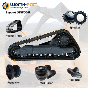 Chenilles en caoutchouc pour excavatrices Volvo Ec45 Ec55 Ec55B Ecr48C Komatsu Pc18Mr-2 Pc56, Chenilles en caoutchouc <span class=keywords><strong>Hyundai</strong></span> Hx35 Hx35Az 81Mh-27011 - Product Image 6