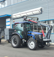 Camion de nettoyage photovoltaïque, véhicule de nettoyage de panneaux solaires avec buses haute pression, robot de nettoyage automoteur sur chenilles