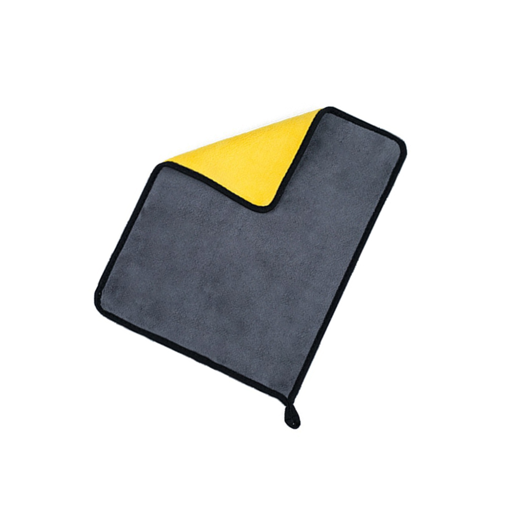 YYX Hot Selling Double Sided Car Wash Towel Quick Dry Soft Touch Microfiber Towel for Car Wash