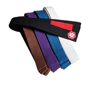 Cinturón de Jiu Jitsu Brasileño de Algodón de Alta Calidad con Logotipo Personalizado, Cinturón de Tejido de Perlas para Entrenamiento y Competición de Jiu Jitsu - Product Image 6