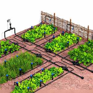 DaringFish Trade Explosions Sistema de Riego por Goteo Automático de Plástico de Inserción Rápida DIY con Engranaje de 360° para Cultivo en Invernadero - Product Image 4