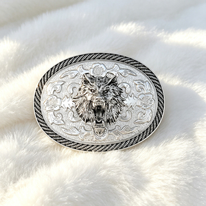 Boucle de ceinture personnalisée en alliage de zinc avec logo gravé pour ceinture en cuir - Product Image 1