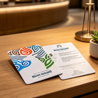 Cartes-clés intelligentes RFID NFC étanches, cartes-cadeaux pour entreprises et hôtels, mini-étiquettes PET PVC 13,56 MHz, taille personnalisée, sans contact