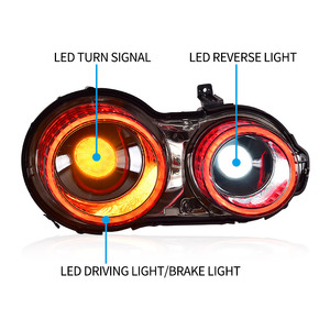 Gruppo Luci Posteriori a LED per Nissan GTR 2008-2023, DRL Dinamico, Indicatore di Direzione, Luce Freno e Retromarcia, <span class=keywords><strong>Lampada</strong></span> Posteriore Modificata - Product Image 6