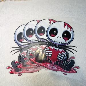 Vinilos Termoadhesivos Lavables y Duraderos de la Serie de Dibujos Animados, Película PET para Prendas de Vestir, Bolsas, Impresión Textil por Transferencia de Calor - Product Image 4