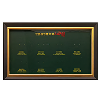 Cadre de certificat commémoratif personnalisé, plaque de récompense, vitrine, boîte à ombre pour événement, souvenir, médaille, badge, décoration murale photo