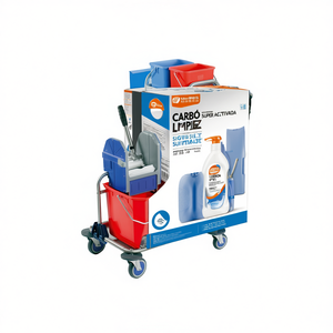 Carrello Super Pulizia Completo 575 25 70 L di Capacità per Uso Domestico - Product Image 2