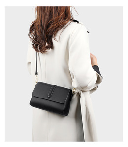 Bolsos de Moda al por Mayor, Bolsos de Hombro de Cuero PU de Diseño de Lujo para Mujer, Bolsos Cruzados y de Mensajero - Product Image 4