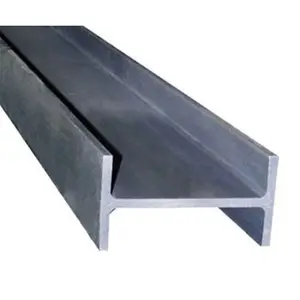 Viga H de aço para venda, viga I de aço galvanizado em aço carbono estrutural de flange larga