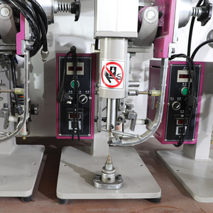 Macchina <span class=keywords><strong>Pneumatica</strong></span> per Applicazione Occhielli, Punzonatrice Automatica per Occhielli in Plastica, Macchina per Realizzazione Tende - Product Image 4